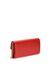 Leather wallet with shoulder strap