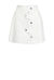 Minigonna in pelle e cotone