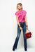 Flare jeans in two-way stretch denim