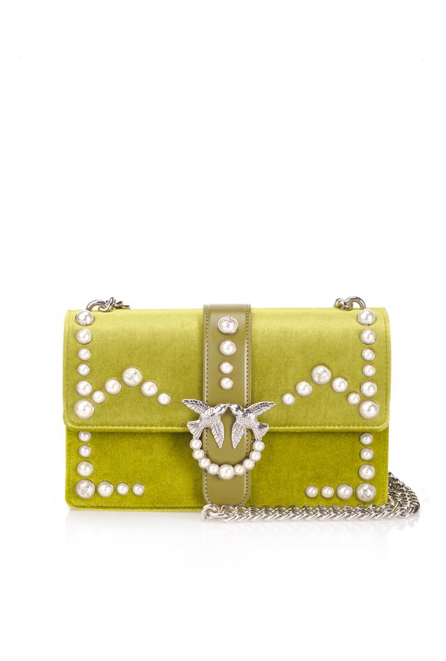 Bags Online Love Bag Velvet Pearls In With