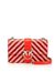 Love Bag Logomania in pelle stampata