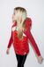 Gilet in tela glossy con bande logate