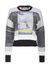 Mountain print pullover