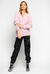 Oversize pattern pullover