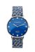 Orologio con maglia metallica leopardata
