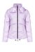 Duvet coat in technical satin