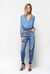 Denim bodysuit jacket