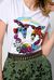 Slim floral Love Birds T-shirt