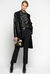 Reversible boiled wool coat