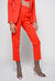 Pantaloni cigarette-fit in punto milano tecnico