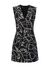 Jewel-print tunic dress