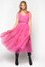 Long tulle dress