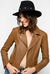 Giacca biker in pelle