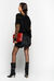 Animal pattern jacquard pullover