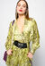 Blusa in twill stampa snake
