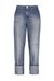 Boyfriend jeans in stiff denim
