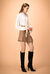 Blusa in misto seta