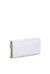 Leather wallet with shoulder strap