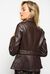 Giacca biker in pelle