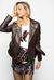 Giacca biker in pelle