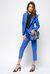 Giacca blazer in lana stretch