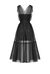 Vestido largo de tul