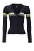 Cardigan in maglia a costine