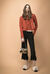 Cardigan in lana con decorazioni