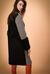 Cappotto patchwork con inserti di faux fur