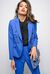 Giacca blazer in lana stretch