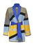 Cardigan in cotone jacquard