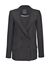 Blazer in textured fabric