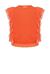 Top senza maniche in jersey e georgette