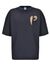 Cotton jersey T-shirt with rhinestones and glitter