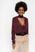 Cashmere blend pullover with lace