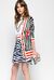 Minigonna in jacquard disegno zebra