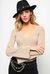 Lurex knit bodysuit