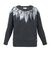 Sequin embroidered pullover