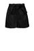 Shorts in tela di lino e viscosa