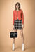 Cardigan misto cachemire con bottoni gioiello