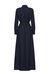 Long satin dress
