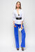 Stretch cotton poplin oversized shirt