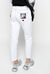 Trousers with patches