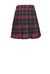 Tartan pattern skirt