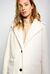 Long shearling-look coat