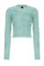 Cardigan effetto pelliccia