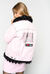 Padded faux fur jacket