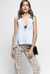 Blusa in popeline stretch