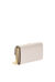 Leather wallet with shoulder strap