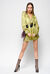 Blusa in twill stampa snake